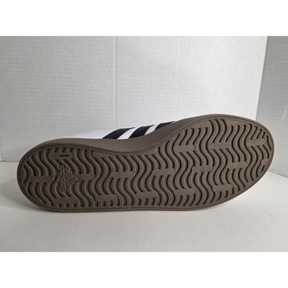 ADIDAS VL Court 3.0 Skate Shoes Men's SZ US 11 Cloud White/Black GREAT CONDITION - Picture 5 of 9